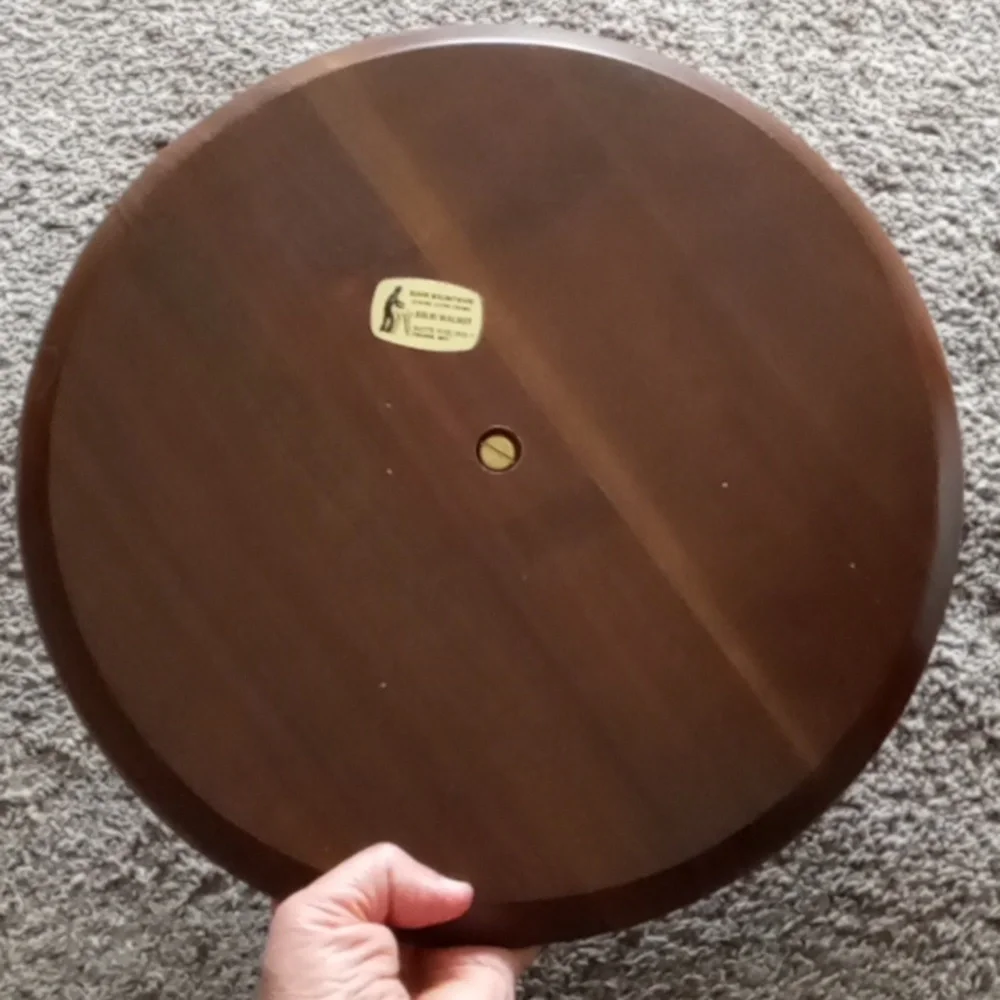 MCM Ozark Walnutware Solid Walnut Tray
